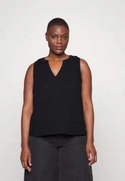 Vero Moda Curve Vmnatali- Top - Black