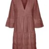 Vero Moda Tall Vmhoney Vneck Tunic - Jurk - Rose Brown