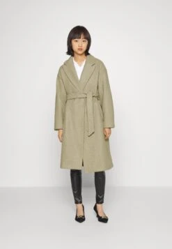 Vero Moda Petite Vmfortune Long Jacket - Mantel - Silver Mink