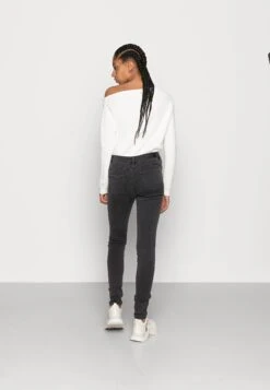 Vero Moda Vmseven - Jeans Skinny Fit - Dark Grey Denim -Vero Moda d3d6af641e254577a7f89d9c3f4313b1