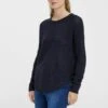 Vero Moda Vmesme Surf Ls O-Neck- Trui - Navy Blazer