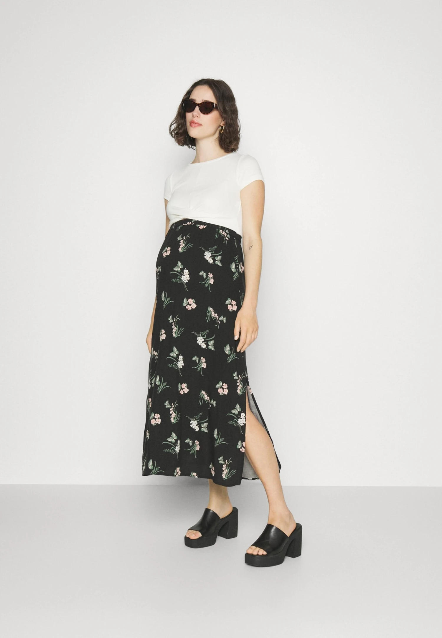 Vmmeasy Maxi Skirt - A-Lijn Rok - Black 2 Vmmeasy Maxi Skirt - A-Lijn Rok - Black - Afbeelding 2