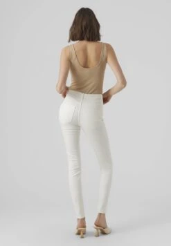 Vero Moda Vmluna Sophia- Jeans Skinny Fit - Cloud Dancer -Vero Moda d708e45e3f37474abb76dbf08f9b6964
