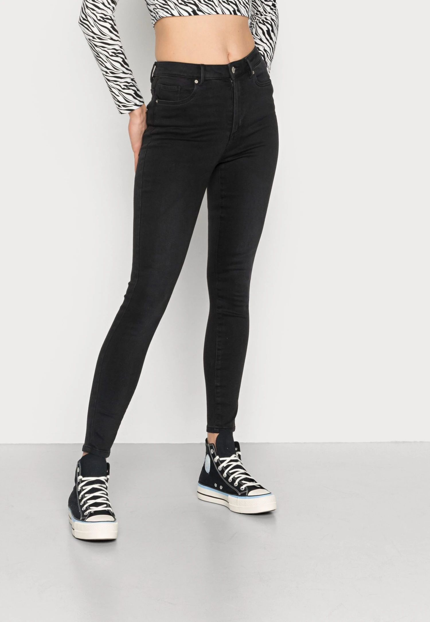 Vero Moda Vmsophia - Jeans Skinny Fit - Black Denim 1 Vero Moda Vmsophia - Jeans Skinny Fit - Black Denim