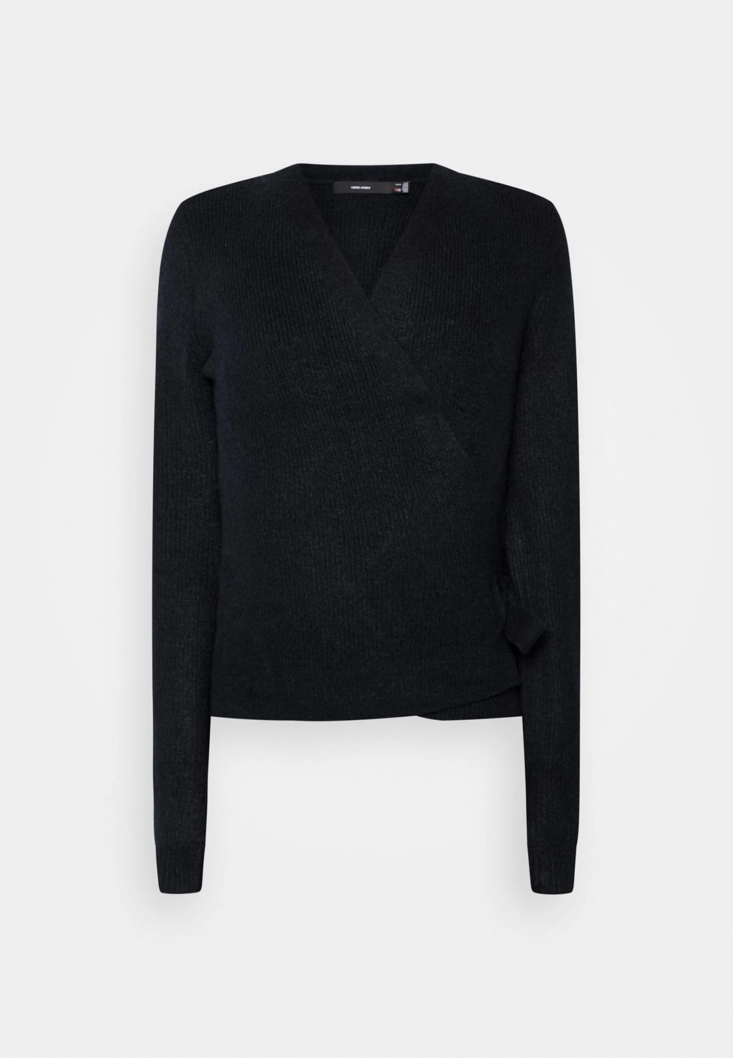 Vero Moda Vmrubellefile Wrap Cardigan - Vest - Black 5 Vero Moda Vmrubellefile Wrap Cardigan - Vest - Black - Afbeelding 5