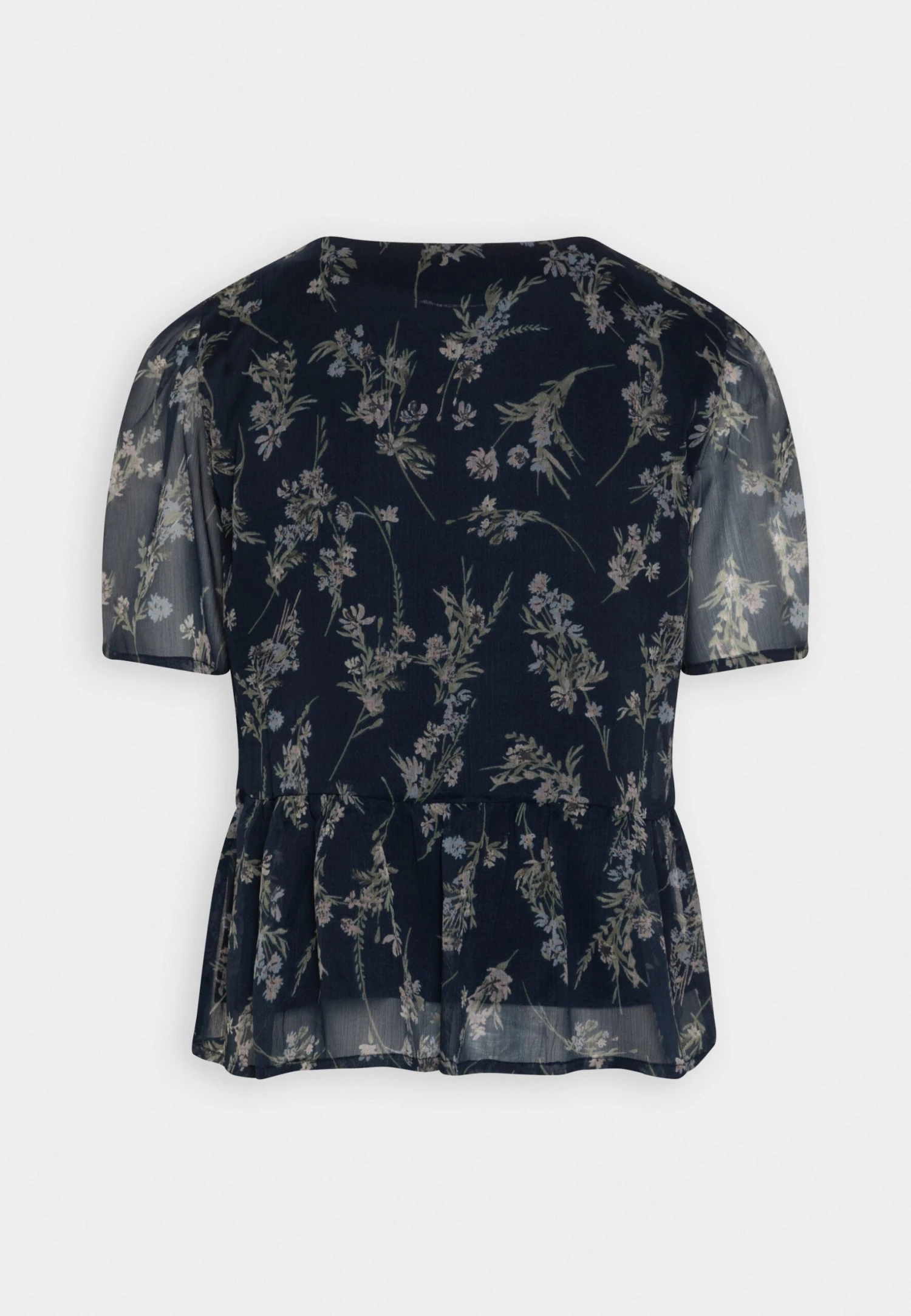 Vero Moda Vmsmilla V Neck Peplum - Blouse - Night Sky Vega 6 Vero Moda Vmsmilla V Neck Peplum - Blouse - Night Sky Vega - Afbeelding 6