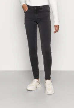 Vero Moda Vmseven - Jeans Skinny Fit - Dark Grey Denim