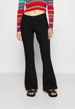 Vero Moda Petite VmscarletFlared - Bootcut Jeans - Black