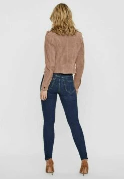 Vero Moda Leren Jas - Café Au Lait -Vero Moda dc5fe88d632d490a955e4802411c7cde