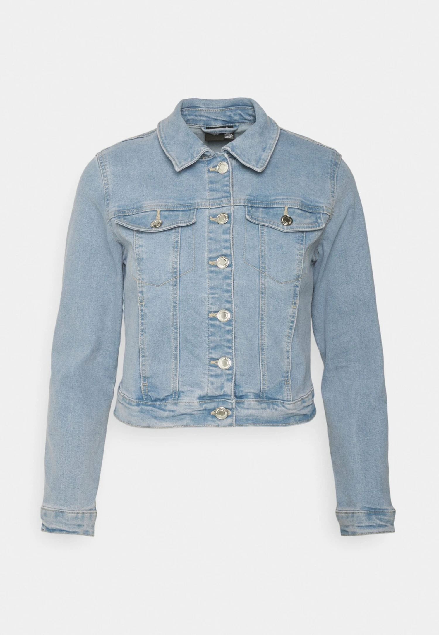 Vero Moda Petite Jacket - Spijkerjas - Light Blue 4 Vero Moda Petite Jacket - Spijkerjas - Light Blue - Afbeelding 4