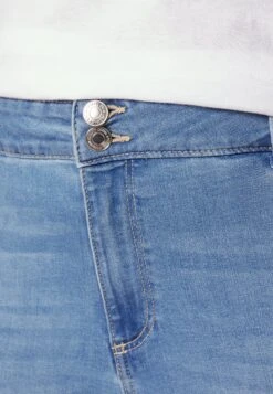 Vero Moda Curve Vmsophia But - Jeans Skinny Fit - Medium Blue Denim -Vero Moda dc8788d3f9f44acba788b56b61e762f9