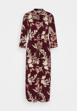 Vero Moda Vmeasy 3/4 Long Shirt Dress - Blousejurk - Winetasting -Vero Moda e01a4447458d4b83b8a1b0c37d13b5c2