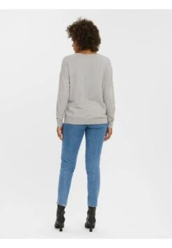 Vero Moda Sweater - Light Grey Melange -Vero Moda e0e7f84f2c7347cb9dba40402ed81967