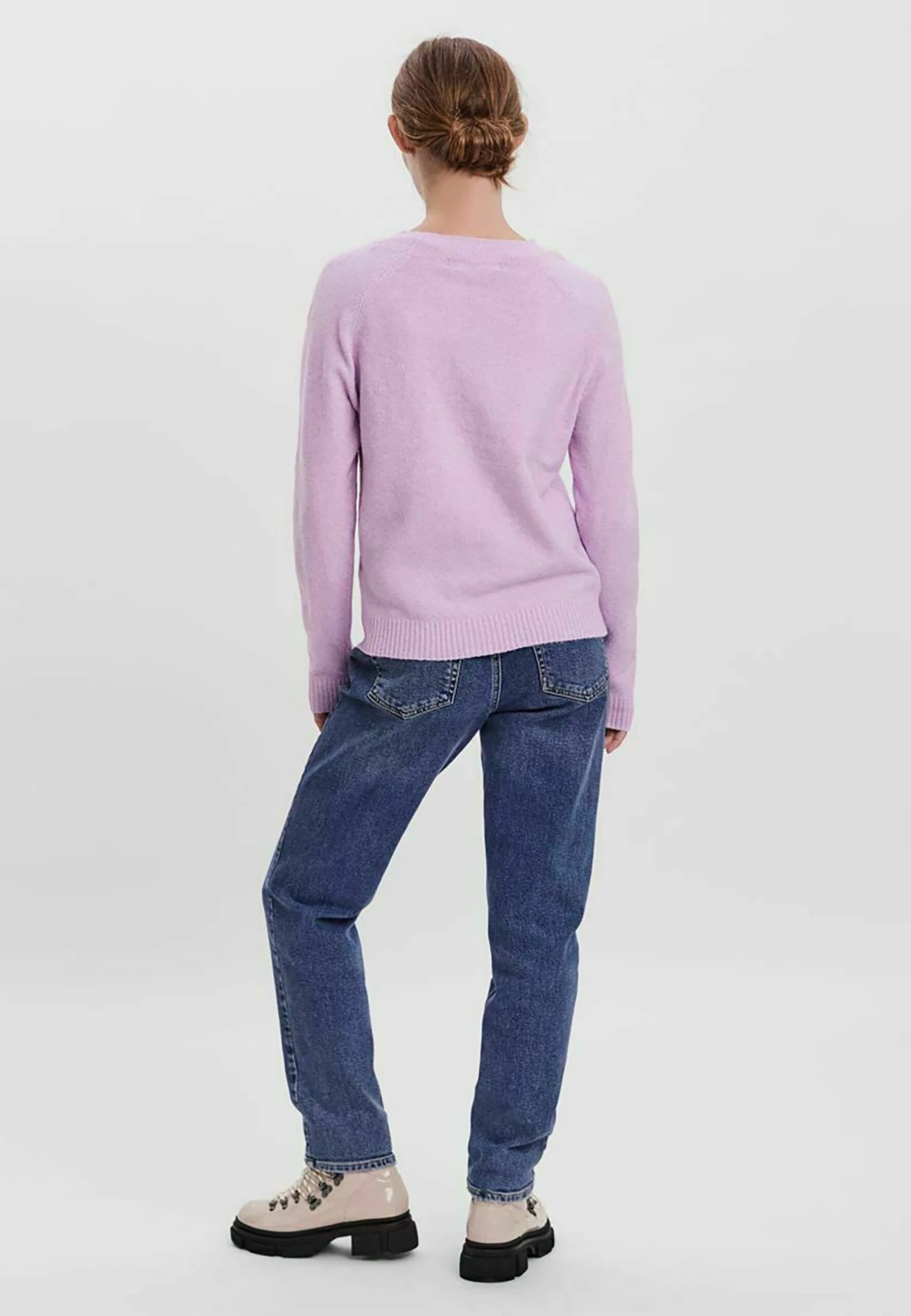 Vero Moda Vmdoffy O Neck Noos - Trui - Lavendula 3 Vero Moda Vmdoffy O Neck Noos - Trui - Lavendula - Afbeelding 3