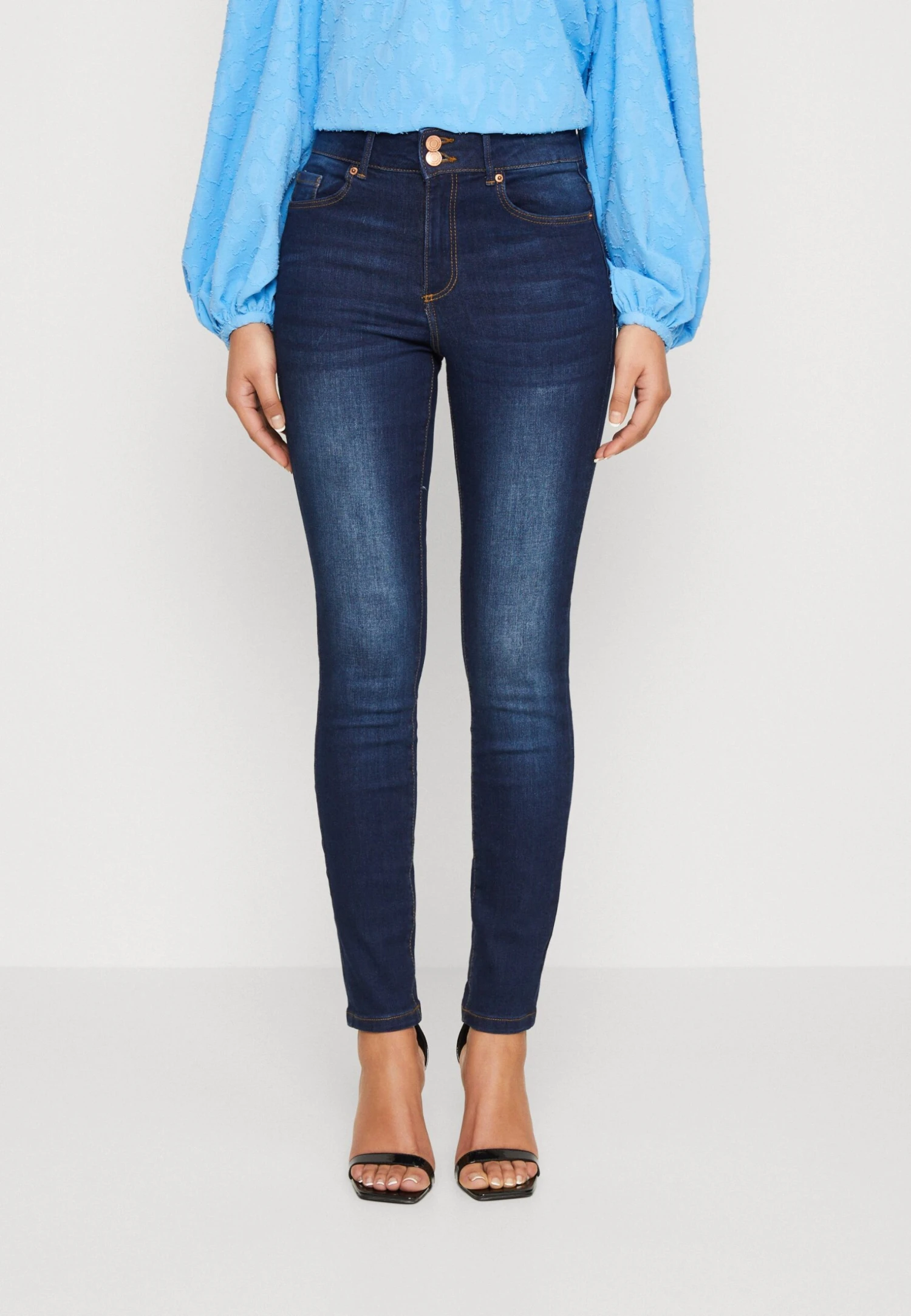 Vero Moda Vmsophia- Jeans Skinny Fit - Dark Blue Denim 1 Vero Moda Vmsophia- Jeans Skinny Fit - Dark Blue Denim