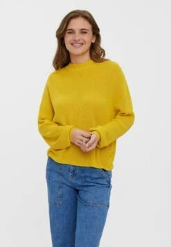 Vero Moda Langarm - Trui - Spicy Mustard