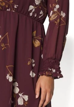 Vero Moda Curve Vmsmilla Dress - Jurk - Winetasting/Hallie -Vero Moda e498d93fceda45b7bd227662fe60fa65