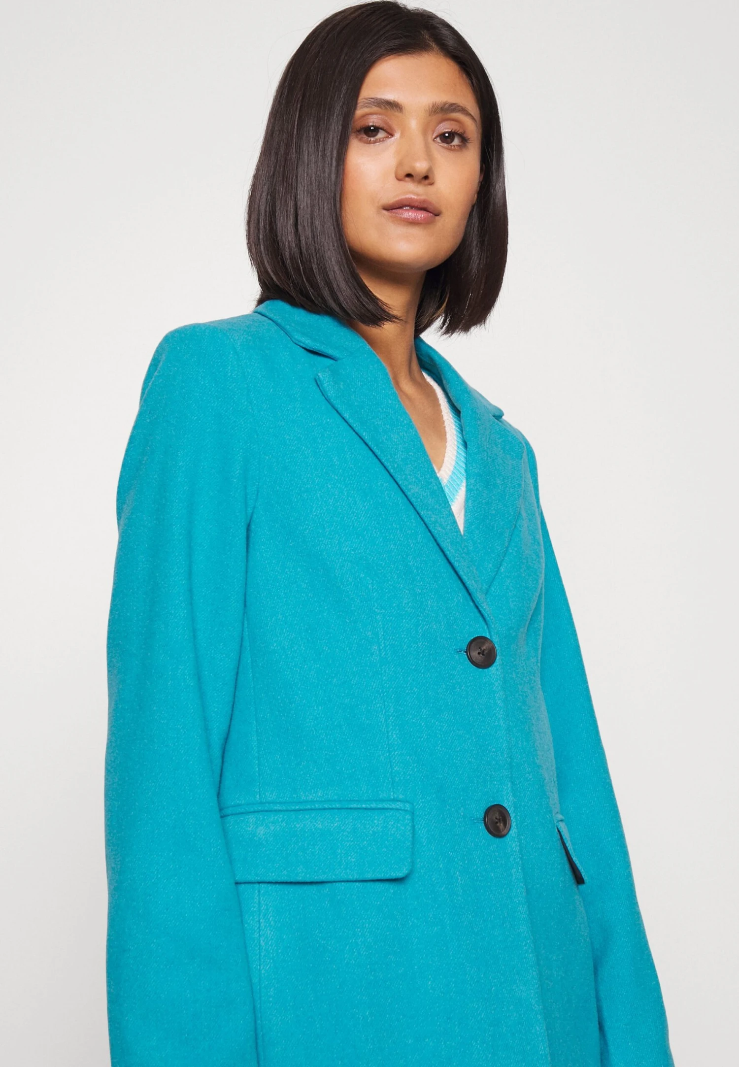 Vero Moda Vmgianna Coat- Mantel - Caneel Bay/Solid 4 Vero Moda Vmgianna Coat- Mantel - Caneel Bay/Solid - Afbeelding 4