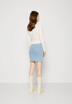 Vero Moda Vmluna Skirt - Jeansrok - Light Blue Denim -Vero Moda e5c4dfa455854165b963b568942948b9