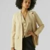 Vero Moda Carmen Ls - Blazer - Irish Cream