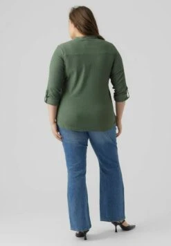 Vero Moda Curve Overhemdblouse - Laurel Wreath -Vero Moda e8f36a615e1646e4a668f94be74de9d2