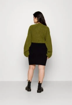 Vero Moda Curve Vmchermosa Skirt - Kokerrok - Black -Vero Moda ea6826367fed4ab88235ed84d447565b