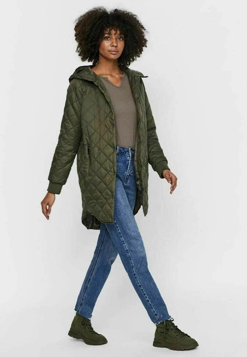 Vero Moda Tepp - Mantel - Ivy Green 2 Vero Moda Tepp - Mantel - Ivy Green - Afbeelding 2