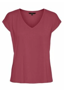 Vero Moda Vmfilli Ss V-Neck Ga Noos - T-Shirt Basic - Dry Rose 9 Vero Moda Vmfilli Ss V-Neck Ga Noos - T-Shirt Basic - Dry Rose -Vero Moda eaa3f6579cbf4b2798a1fd477ec0278b