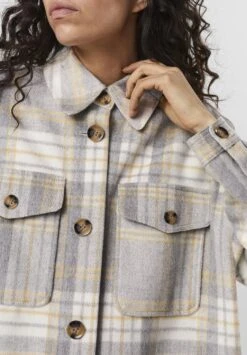 Vero Moda Vmnelly - Halflange Jas - Light Grey Melange 5 Vero Moda Vmnelly - Halflange Jas - Light Grey Melange -Vero Moda f01b27da76d3439c8684e64d502f25c3