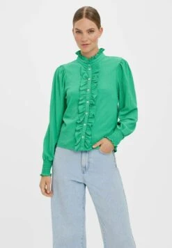 Vero Moda Gerüschtes - Overhemdblouse - Holly Green