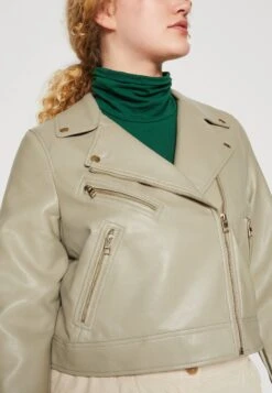 Vero Moda Curve Vmfine Heida Short Coated Jacket- Imitatieleren Jas - Laurel Oak/Gold 11 Vero Moda Curve Vmfine Heida Short Coated Jacket- Imitatieleren Jas - Laurel Oak/Gold -Vero Moda f13b7379286b4aac8bd372adf4fb4480