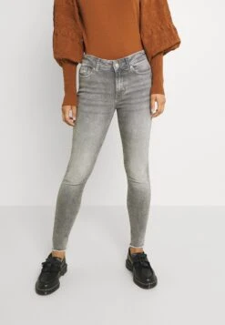 Vero Moda Vmpeach - Jeans Skinny Fit - Medium Grey Denim