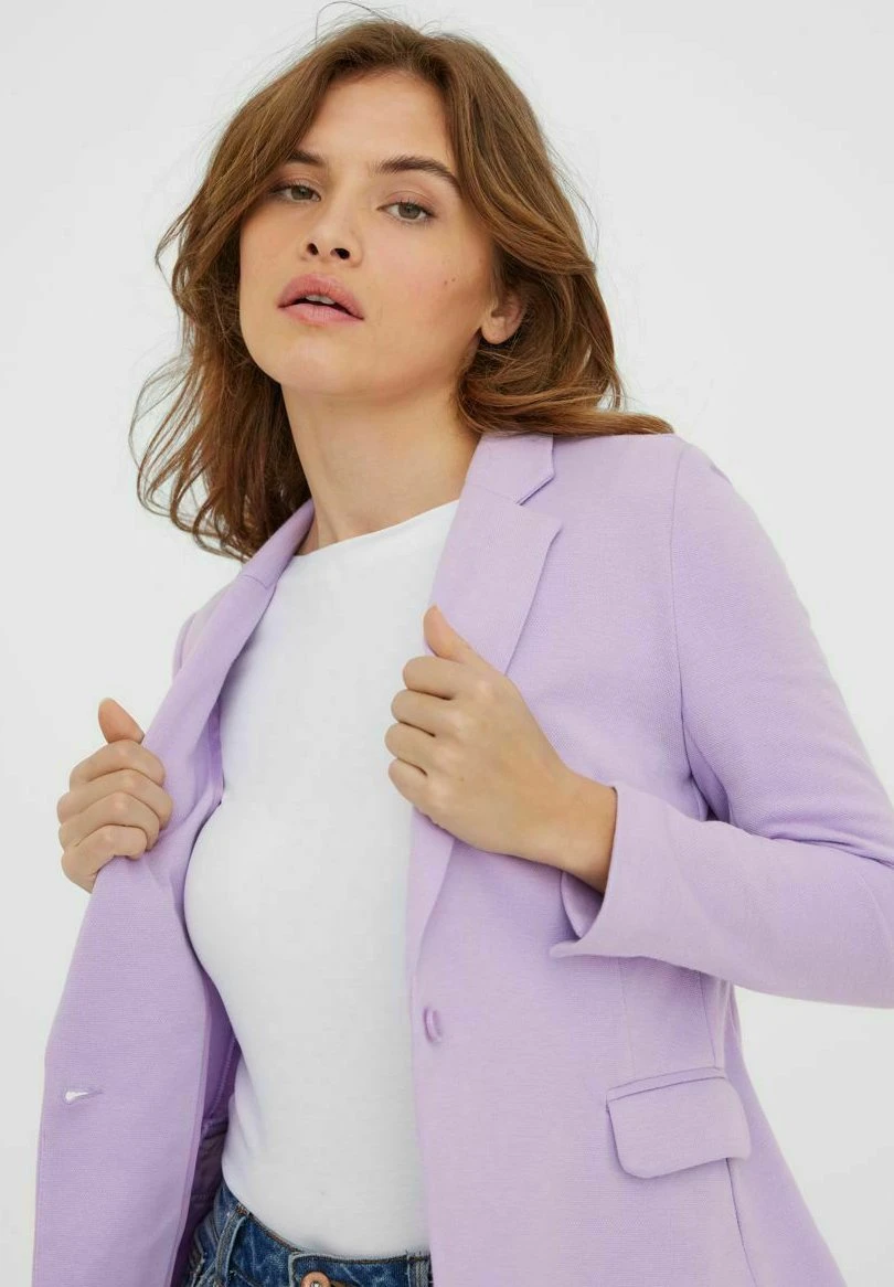 Vero Moda Vmjulia- Blazer - Lavendula 4 Vero Moda Vmjulia- Blazer - Lavendula - Afbeelding 4