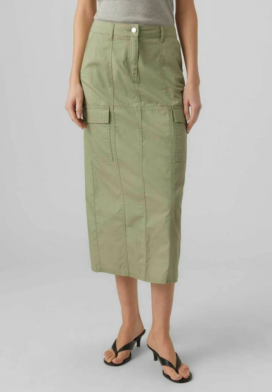 Vero Moda Kokerrok - Laurel Oak 1 Vero Moda Kokerrok - Laurel Oak