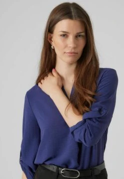 Vero Moda Mit 3/4 Ärmeln V-Ausschnitt - Blouse - Astral Aura -Vero Moda f7f0034d6c954e21b4ed6d3ae1993e4a