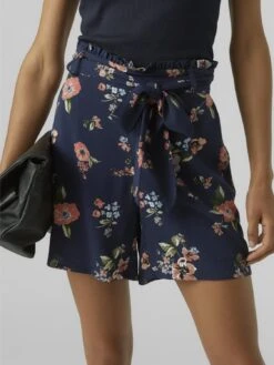 Vero Moda Vmeasy - Shorts - Dark Blue/Multi-Coloured -Vero Moda fa116abc58ea4cb2a96218bda0d2e132