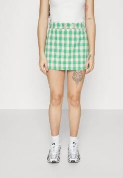 Vero Moda Petite Mini Skirt- Minirok - Bright Green/Birch