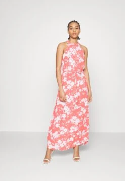 Vero Moda Vmjenny Halter Dress - Maxi-Jurk - Giorgia Peach/Mille